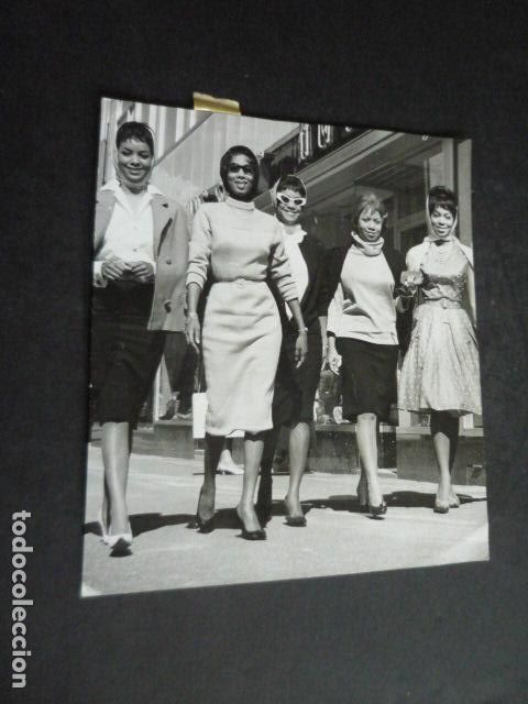 Photos de Chanteurs et Chanteuses: HERMANAS BENITEZ CANTANTES ANTIGUA FOTOGRAFIA ORIGINAL 12 X 18 CM