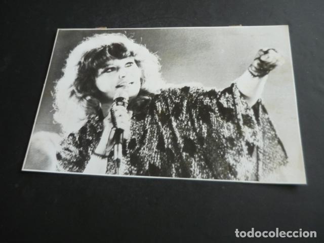 Fotos von Musikern: ALIA PUGACHEVA CANTANTE ANTIGUA FOTOGRAFIA ORIGINAL 16 X 24 CM