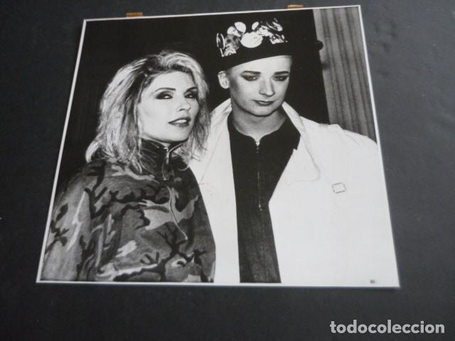 Photos de Chanteurs et Chanteuses: BOY GEORGE CANTANTE ANTIGUA FOTOGRAFIA ORIGINAL 19 X 20 CM