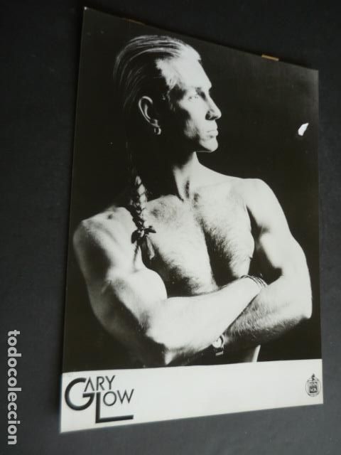 Photos de Chanteurs et Chanteuses: GARY LOW CANTANTE ANTIGUA FOTOGRAFIA ORIGINAL 18 X 24 CM