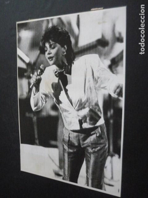 Fotos de Cantores: SANDRA KIM CANTANTE ANTIGUA FOTOGRAFIA ORIGINAL 18 X 24 CM