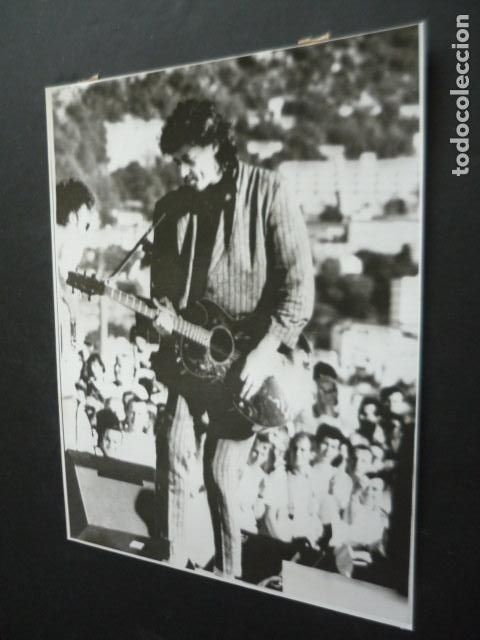 Fotos von Musikern: BOB GELDORF CANTANTE ANTIGUA FOTOGRAFIA ORIGINAL 18 X 24 CM