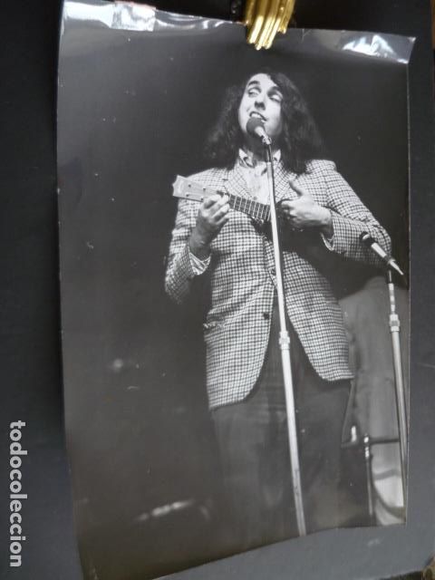 Foto di Cantanti: TINY TIM CANTANTE ANTIGUA FOTOGRAFIA ORIGINAL 20 X 30 CM
