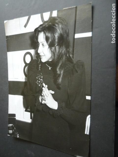 Fotos de Cantores: VICKY LEANDROS CANTANTE ANTIGUA FOTOGRAFIA ORIGINAL 20 X 30 CM