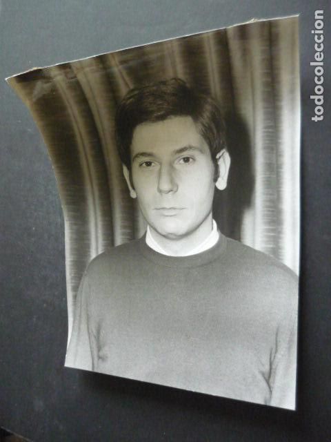 Photos de Chanteurs et Chanteuses: CARLOS ANTON CANTANTE ANTIGUA FOTOGRAFIA ORIGINAL 24 X 18 CM