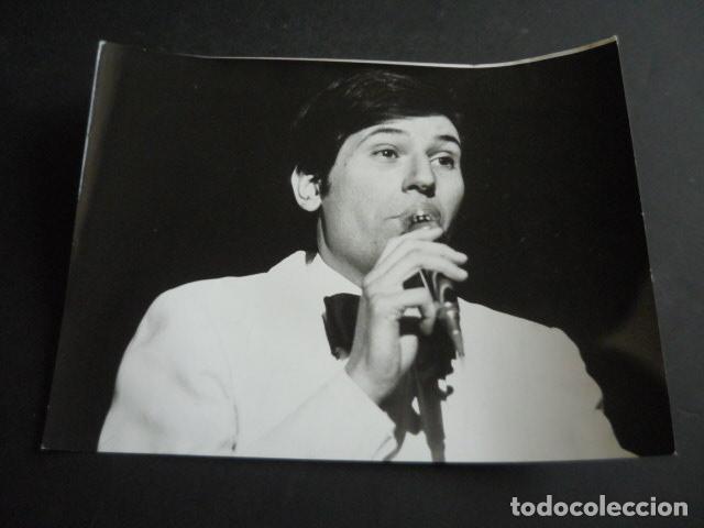 Fotos de Cantantes: CARLOS ANTON CANTANTE ANTIGUA FOTOGRAFIA ORIGINAL 24 X 18 CM