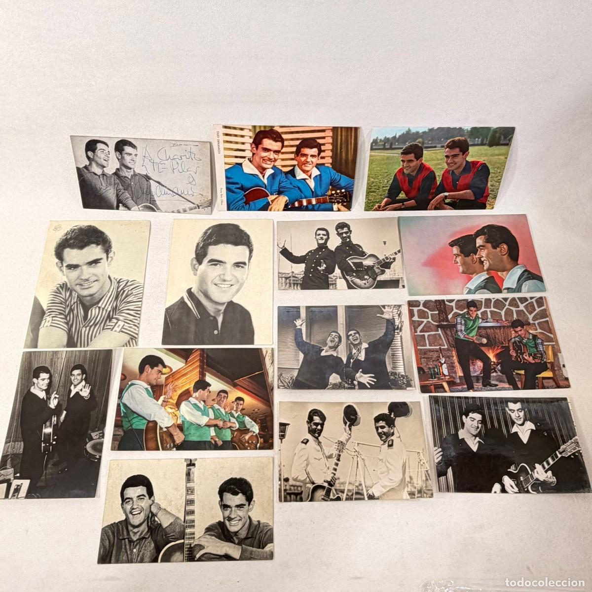 Fotos de Cantantes: LOTE 13 POSTALES DE EL DUO DIN&Aacute;MICO - ALGUNA DE ELLAS FIRMADA