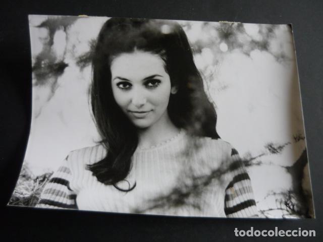 Fotos de Cantantes: SILVANA VELASCO CANTANTE ANTIGUA FOTOGRAFIA ORIGINAL 24 X 18 CM