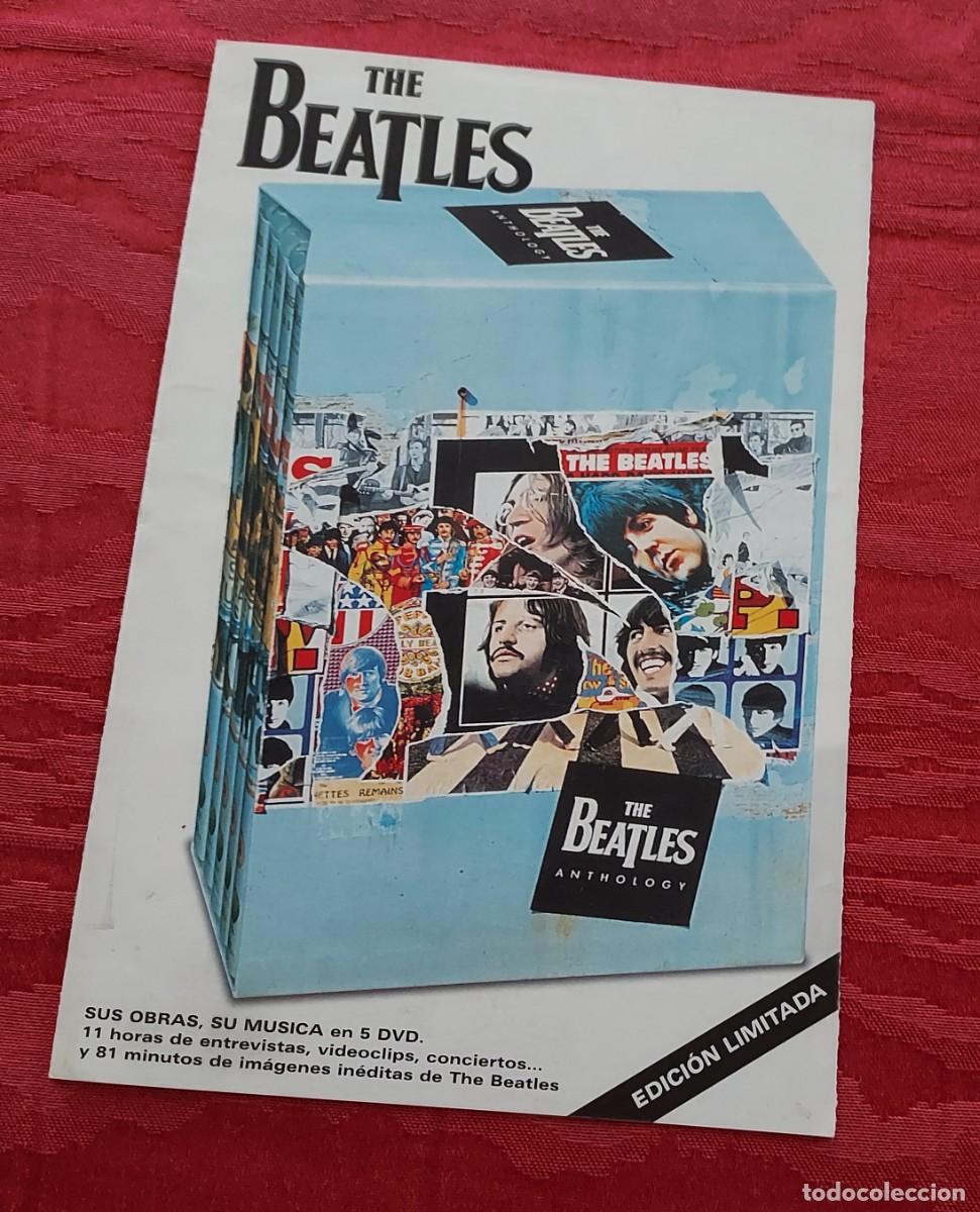 Fotos de Cantantes: TRIPTICO PROMOCIONAL THE BEATLES ANTHOLOGY