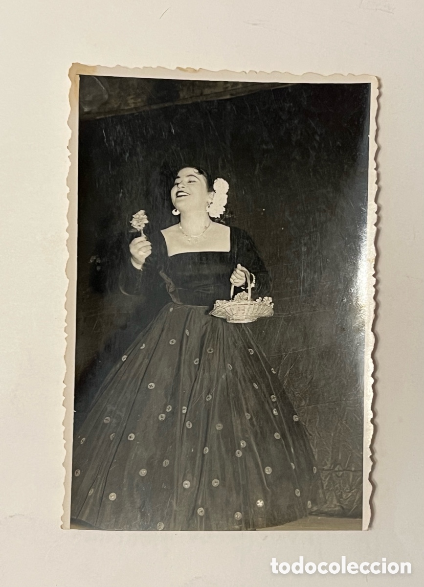 Fotos de Cantantes: C&Aacute;NDIDA PEREZ. Estrella de la canci&oacute;n espa&ntilde;ola y flamenca. Benifay&oacute; J. Maiques (a.1958)