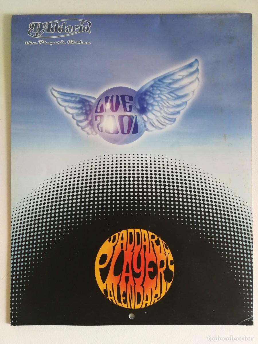 Fotos von Musikern: DADDARIO LIVE PLAYERS 2001 CALENDAR (GUITAR & BASS)