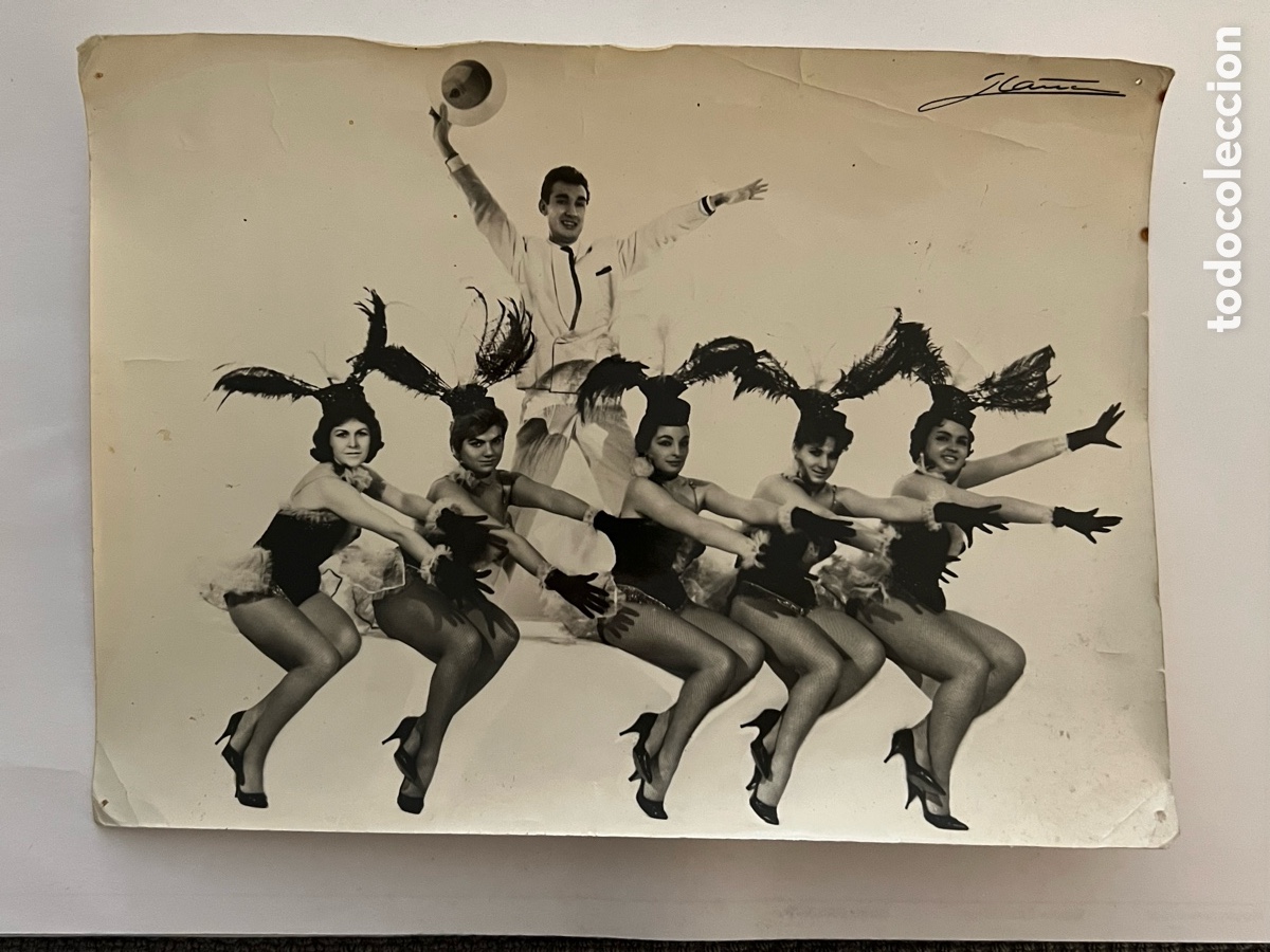 Fotos de Cantantes: ALEJANDRO VARGAS Y SU BALLET.. un prodigio de la canci&oacute;n espa&ntilde;ola.. (h.1960?)