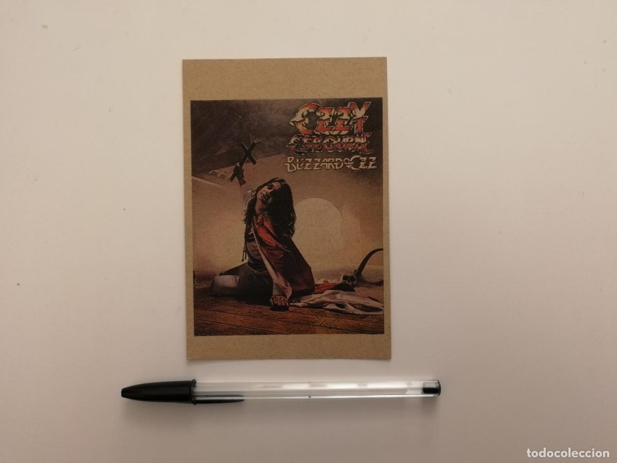 Fotos de Cantantes: TARJETA ACARTONADA -10*15- Ozzy Osbourne - Blizzard of Ozz - HEAVY METAL 80s