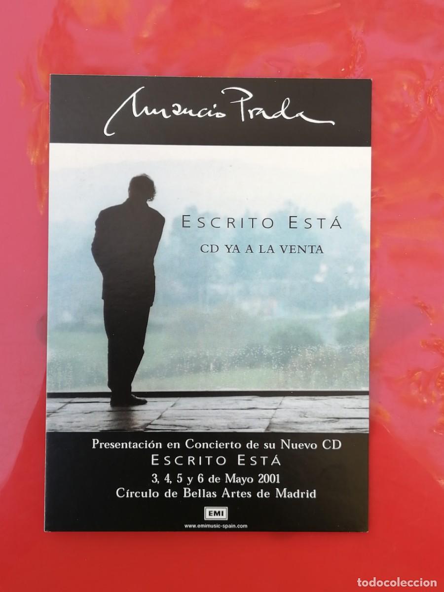 Fotos de Cantantes: POSTAL 18821 NUEVA-POSTALFREE CIRCULO BELLAS ARTES MADRID AMANCIO PRADA MUSICA