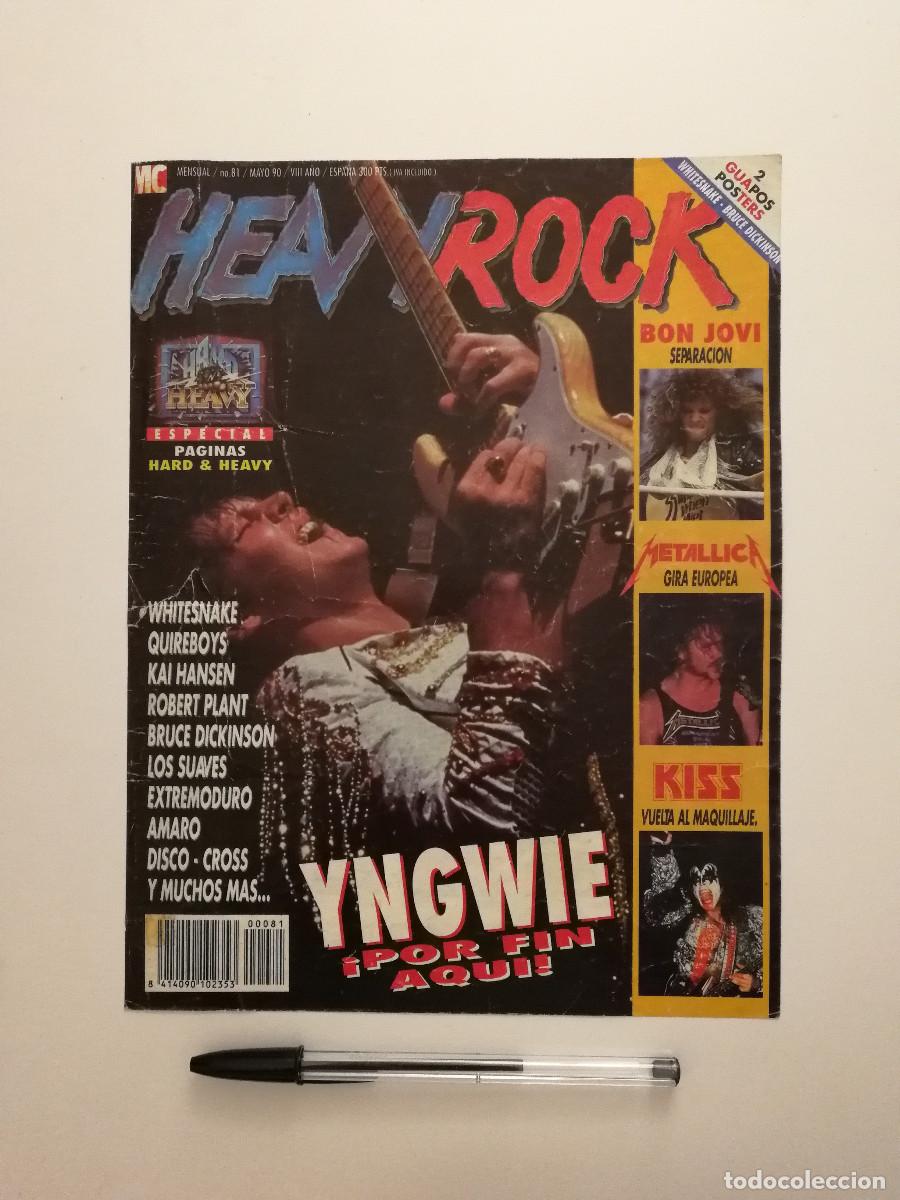 Fotos de Cantantes: ANUNCIO ACARTONADO -A4- YNGWIE MALMSTEEN - HEAVY METAL - PUBLICIDAD LAMINA