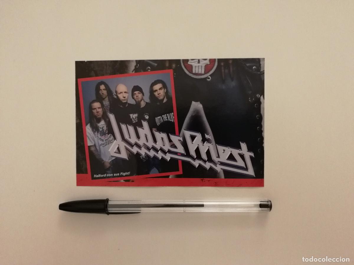 Fotos de Cantantes: TARJETA ACARTONADA - FIGHT ROB HALFORD - JUDAS PRIEST - HEAVY METAL