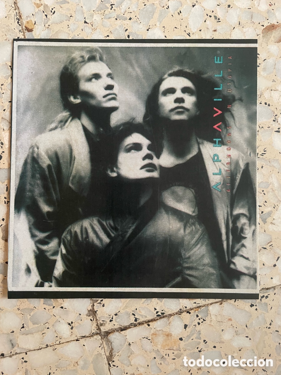 Fotos de Cantantes: Alphaville FOTO.Medidas 21x20 cms