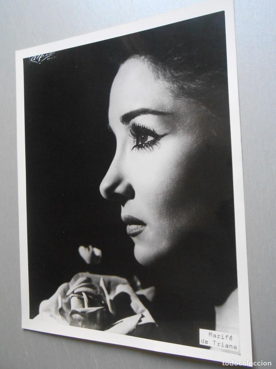 Fotos de Cantantes: FOTO de - MARIFE de TRIANA - de 18 x 24 cms