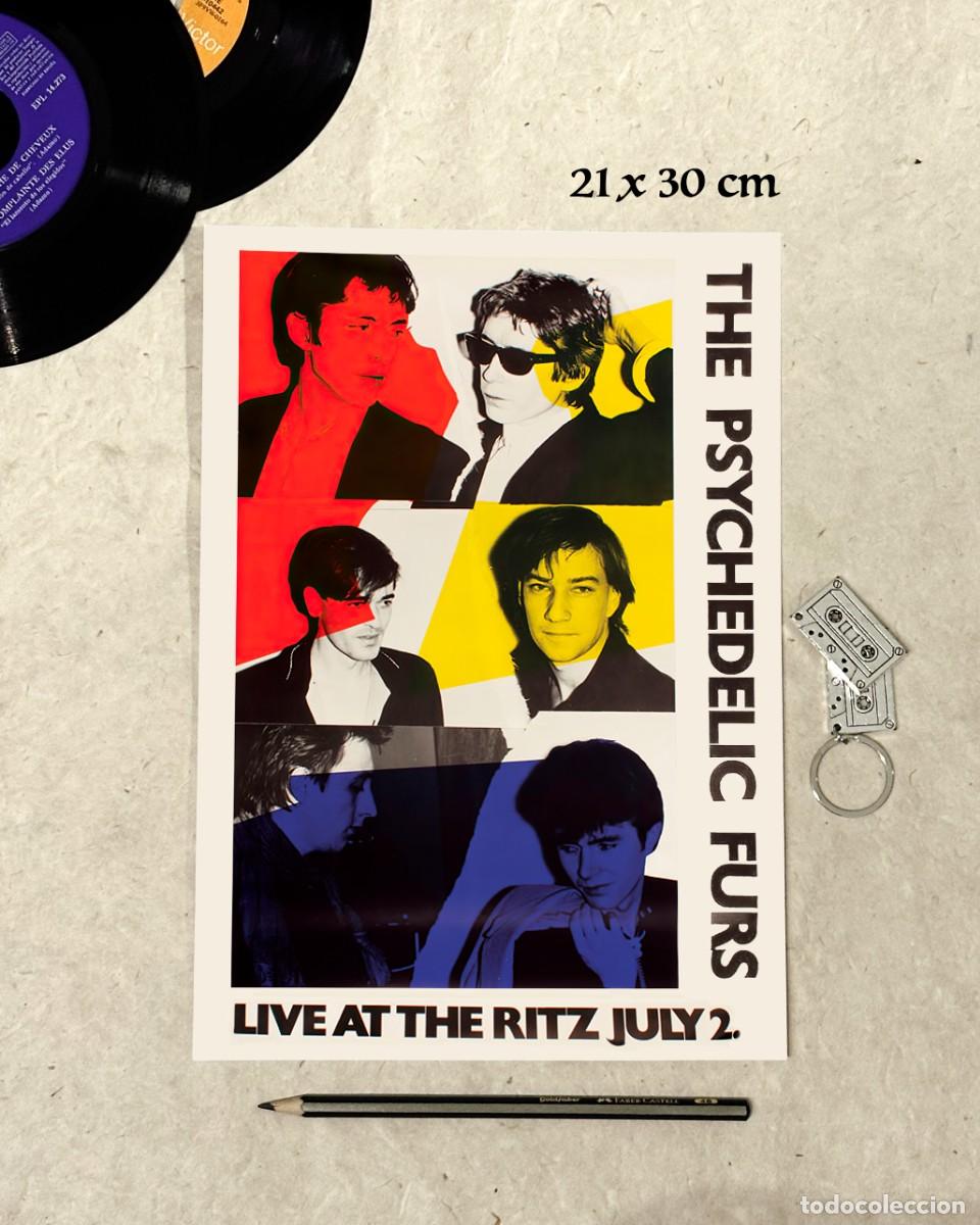 Fotos de Cantantes: The Psychedelic Furs - Live at the Ritz - Reproducci&oacute;n P&oacute;ster 21x30