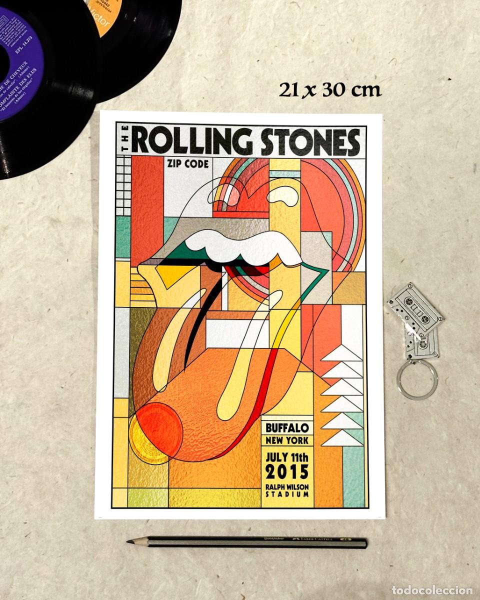 Fotos de Cantantes: The Rolling Stones Buffalo 2015 - Reproducci&oacute;n P&oacute;ster 21x30