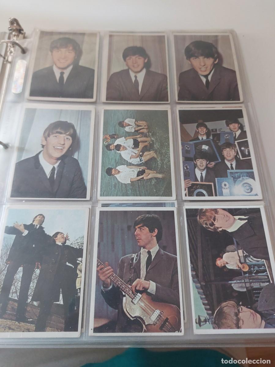 Fotos de Cantantes: Beatles Muy rara Colecci&oacute;n completa cromos Color Editado en Usa