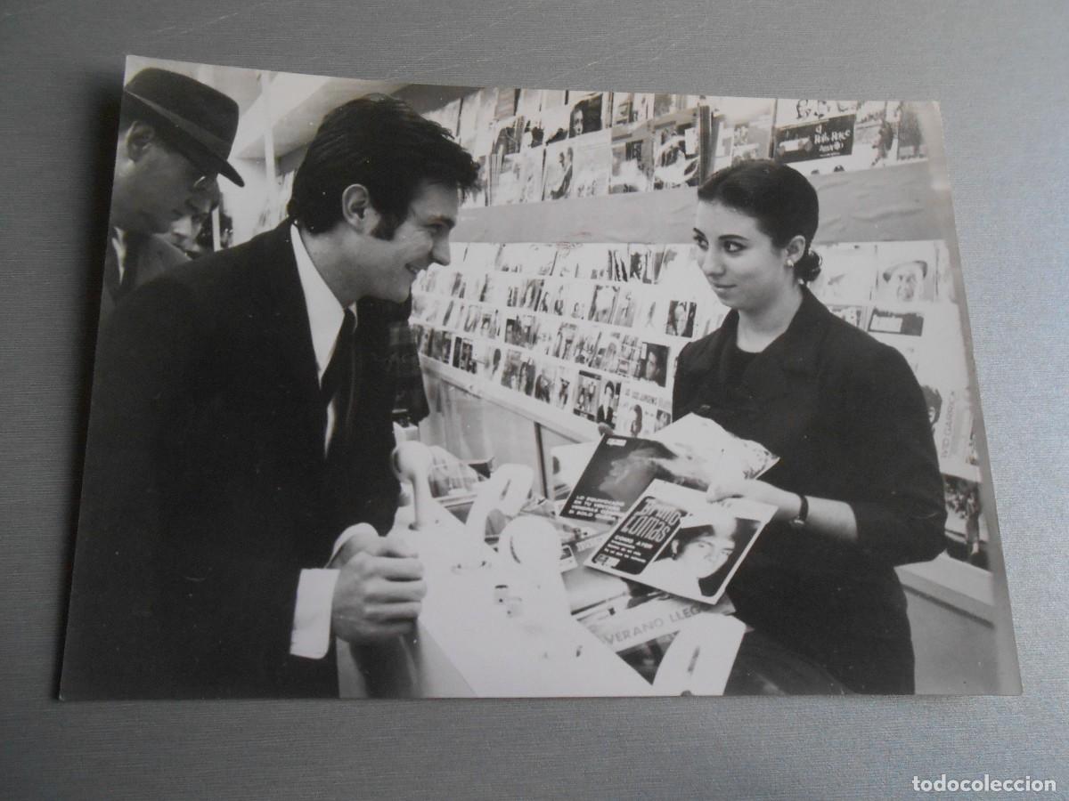 Fotos de Cantantes: FOTO de - BRUNO LOMAS - de 17,5 x 12,5 cms