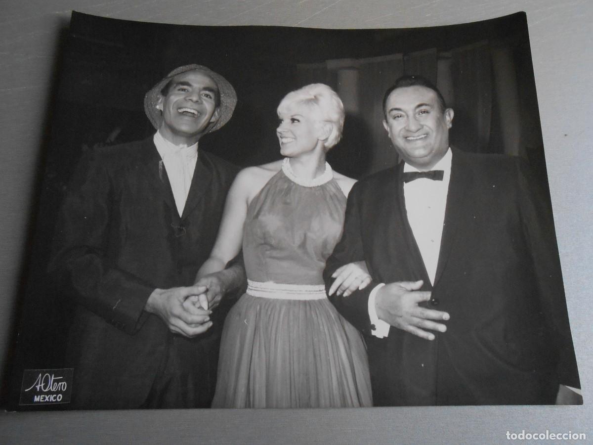 Fotos de Cantantes: FOTO de - SALOME con &rdquo;EL LOCO VALDES&rdquo; y PEDRO VARGAS - de 25 x 20,5 cms