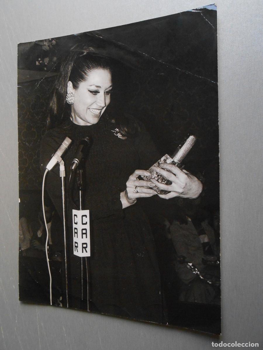 Fotos de Cantantes: FOTO de - MARUJA GARRIDO - de 18 x 24 cms