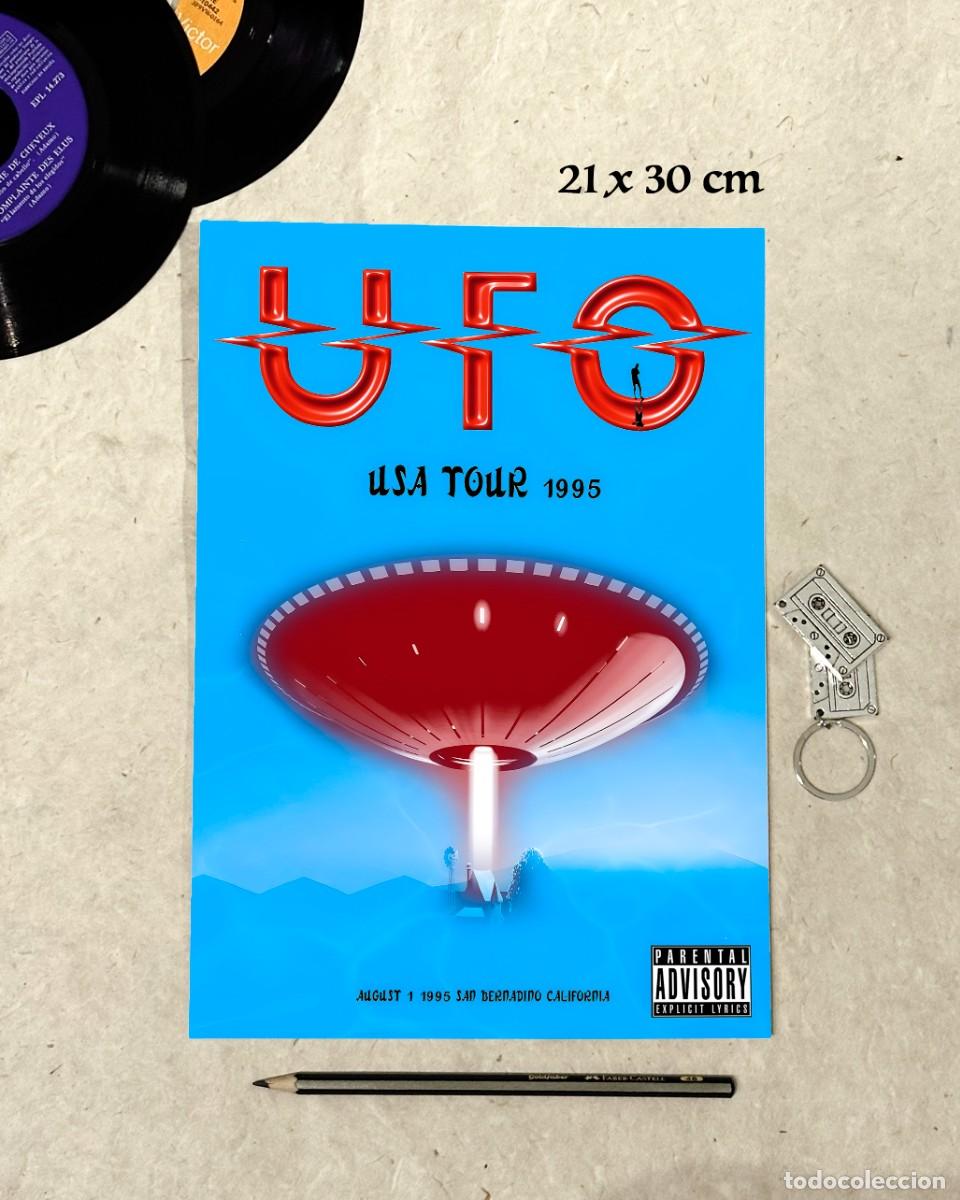Fotos de Cantantes: UFO USA Tour 95 - Reproducci&oacute;n P&oacute;ster 21x30