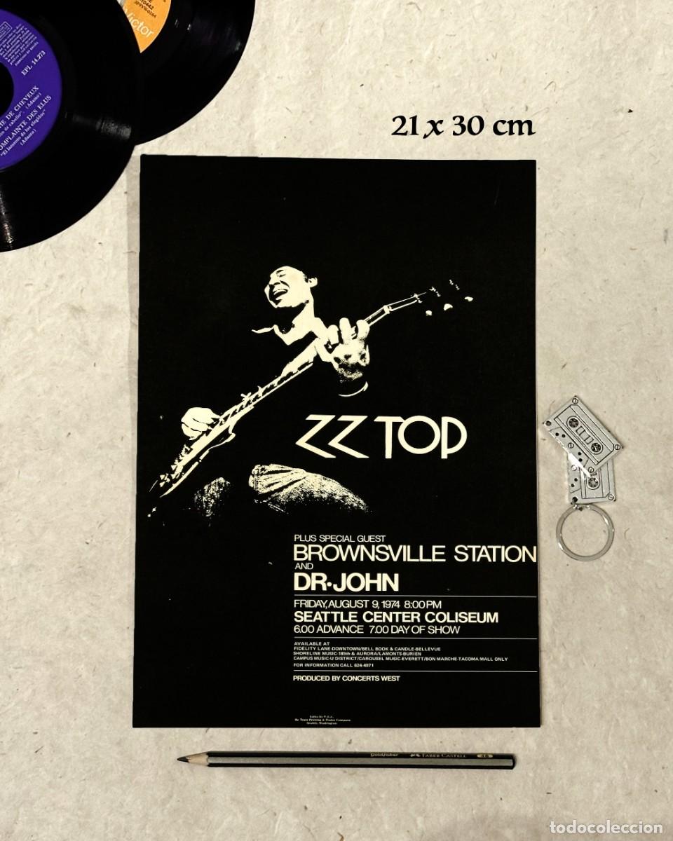 Fotos von Musikern: ZZ Top - Seattle Center Coliseum - Reproducci&oacute;n P&oacute;ster 21x30