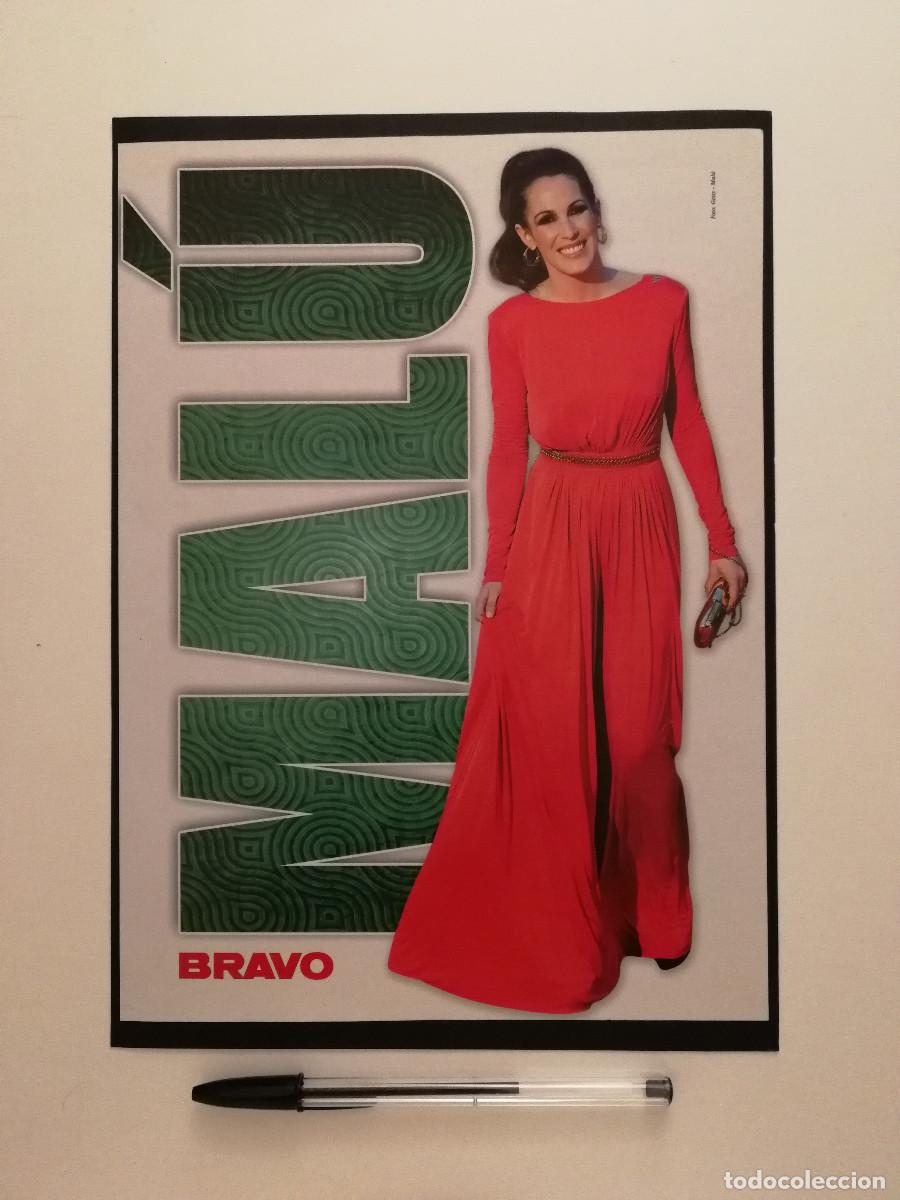 Fotos de Cantantes: LAMINA ACARTONADA -A4- MALU - MUSICA