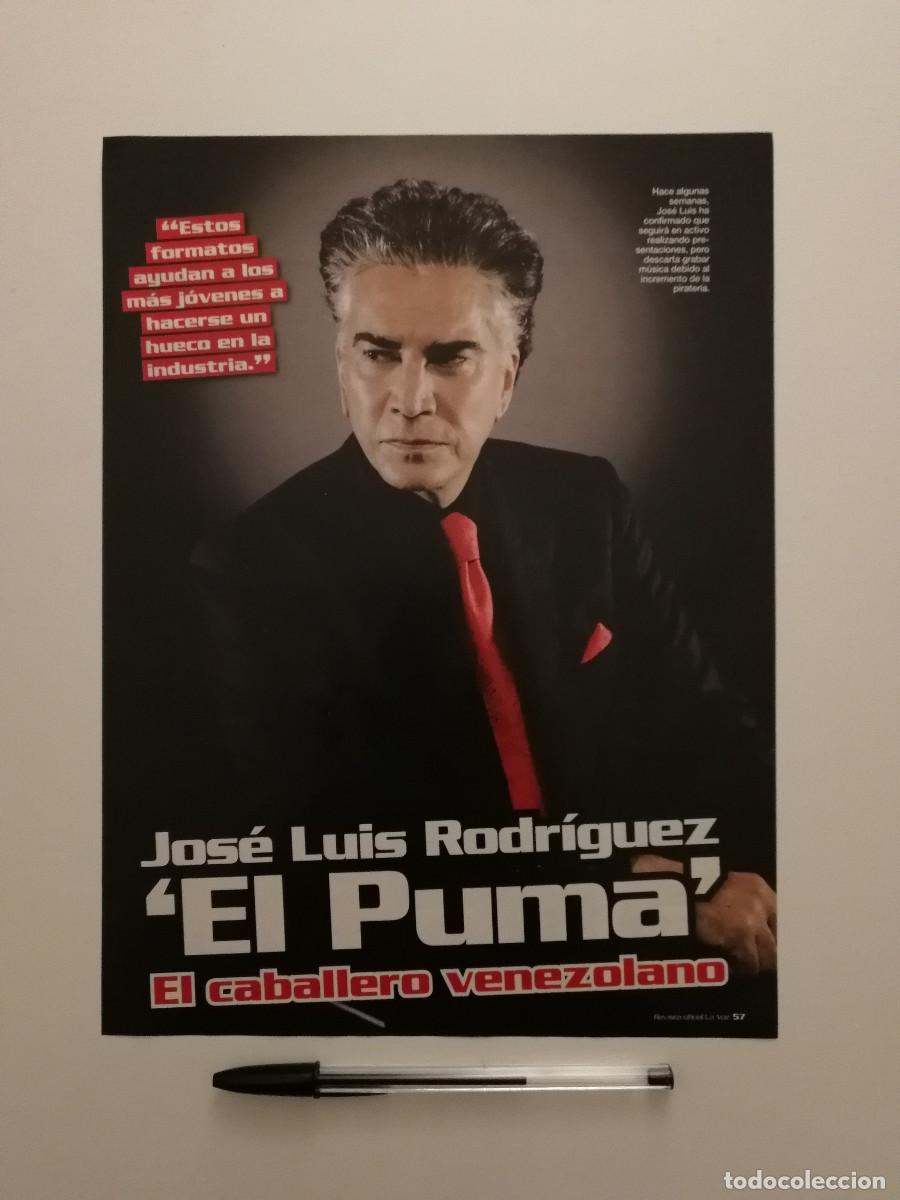 Fotos de Cantantes: ANUNCIO ACARTONADO -A4- EL PUMA JOSE LUIS RODRIGUEZ - MUSICA - LAMINA PUBLICIDAD