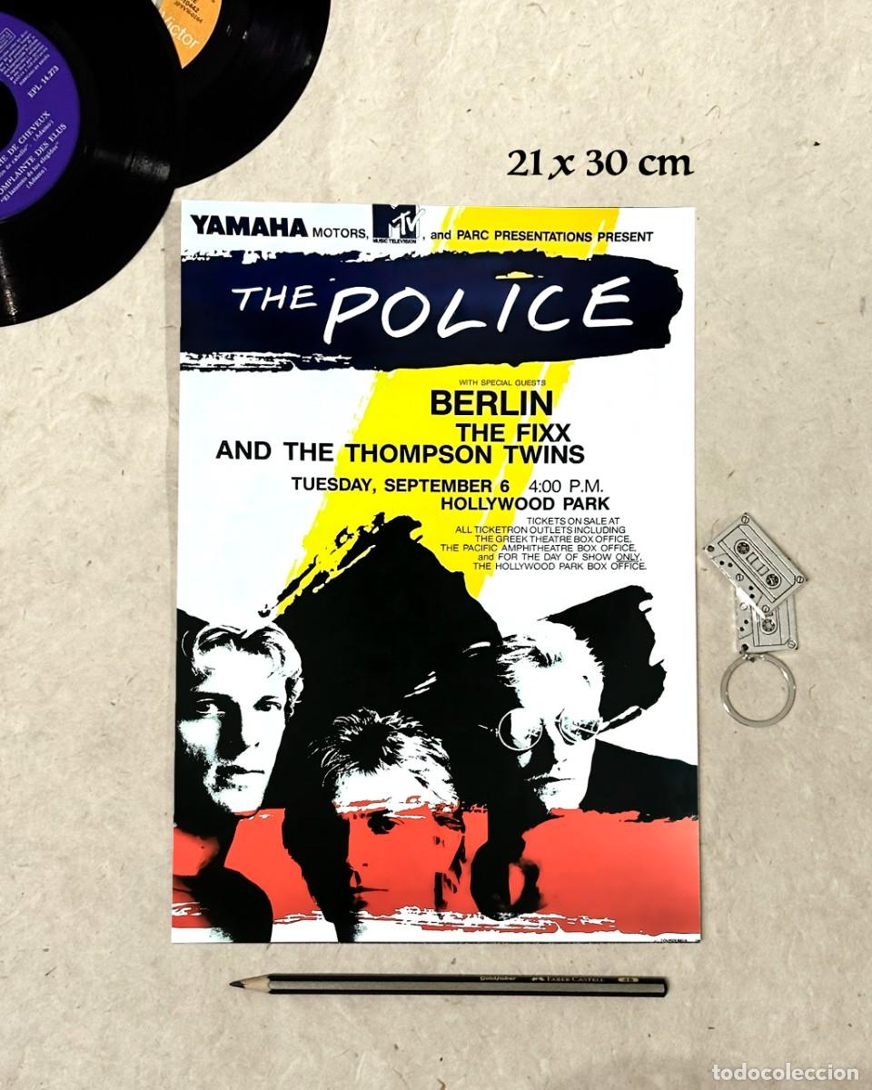 Fotos de Cantantes: Police - Berlin - Reproducci&oacute;n P&oacute;ster 21x30