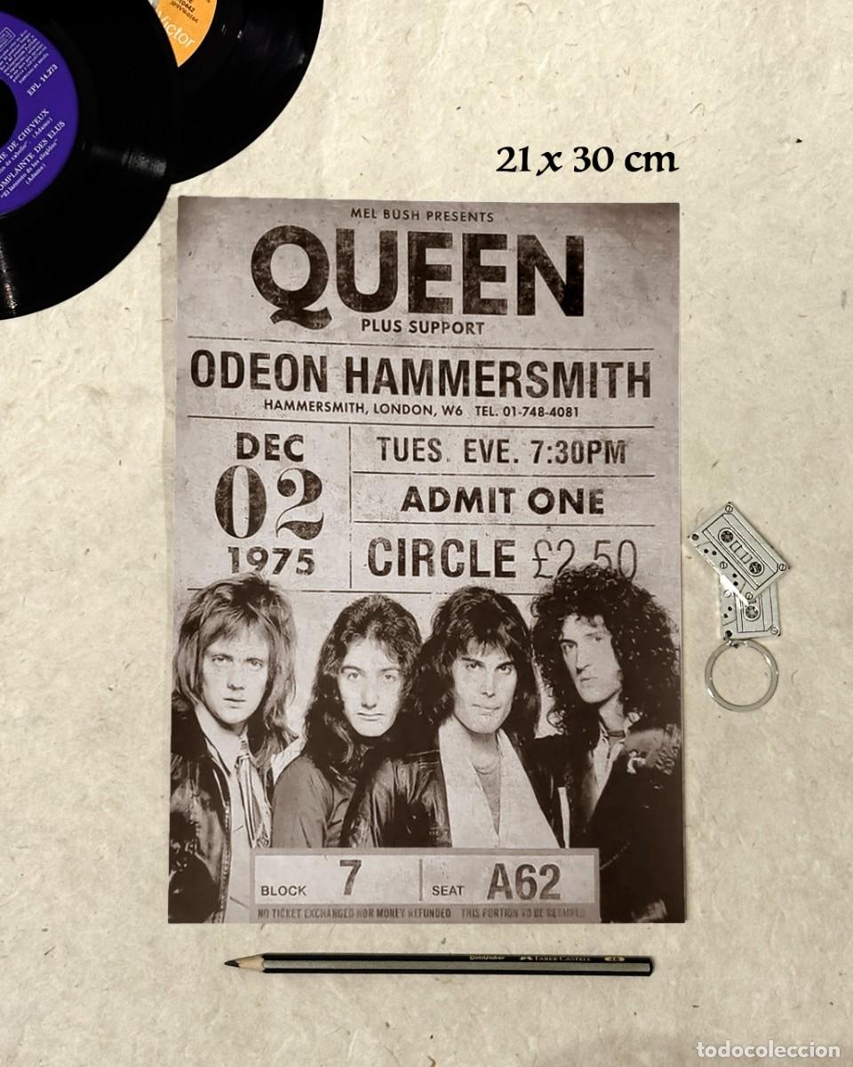 Fotos de Cantantes: Queen - Odeon Hammersmith - Reproducci&oacute;n P&oacute;ster 21x30