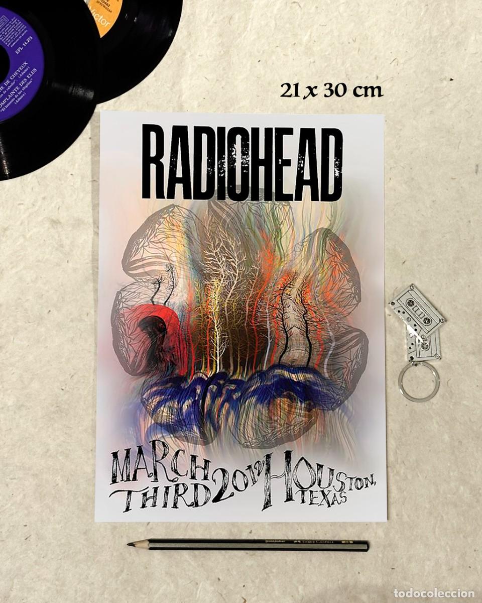 Fotos de Cantantes: Radiohead - Houston Texas - Reproducci&oacute;n P&oacute;ster 21x30