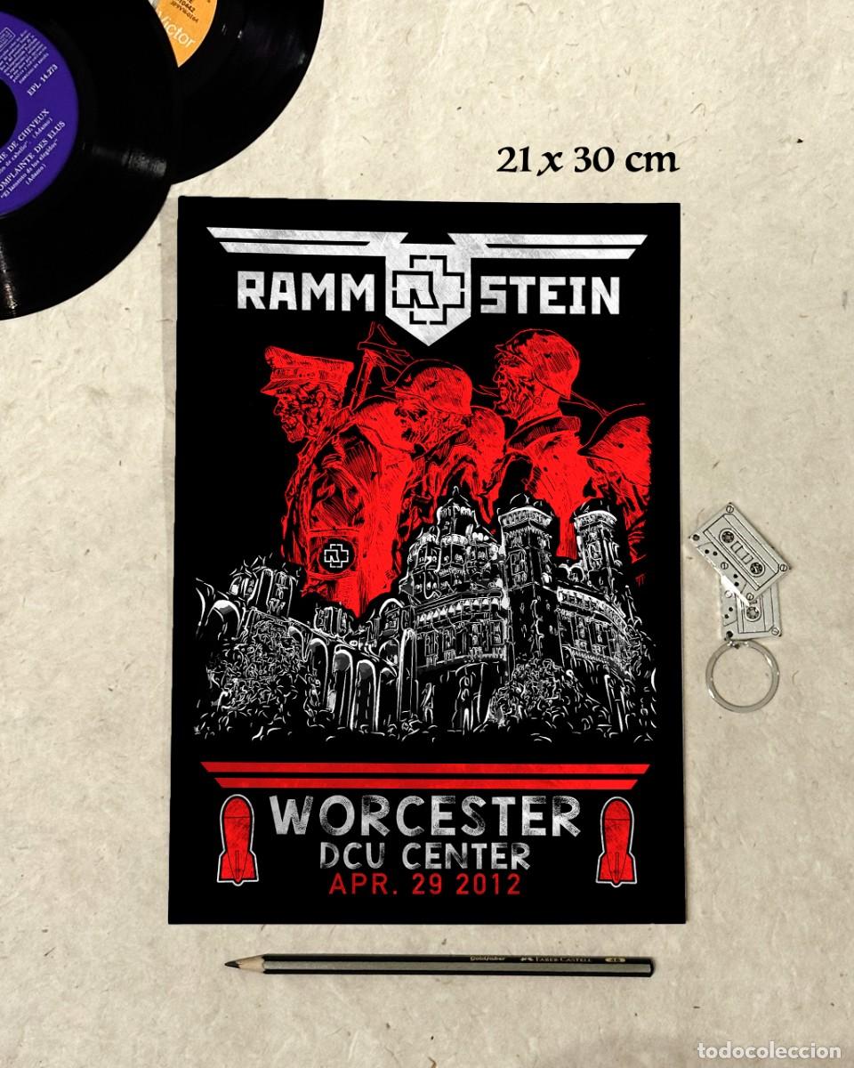 Fotos de Cantantes: Rammstein - Worcester DCU Center - Reproducci&oacute;n P&oacute;ster 21x30