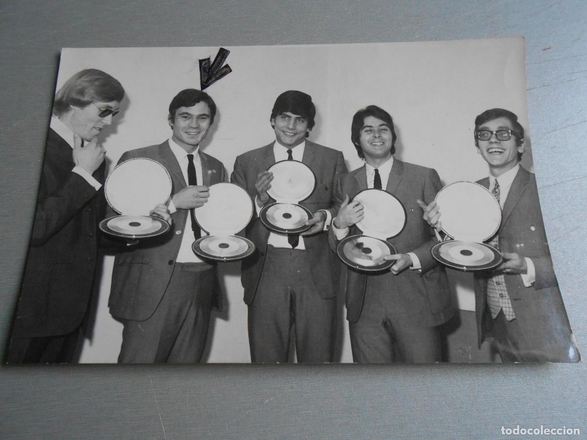 Fotos de Cantantes: FOTO de - LOS BRAVOS - de 17,5 x 11,5 cms -