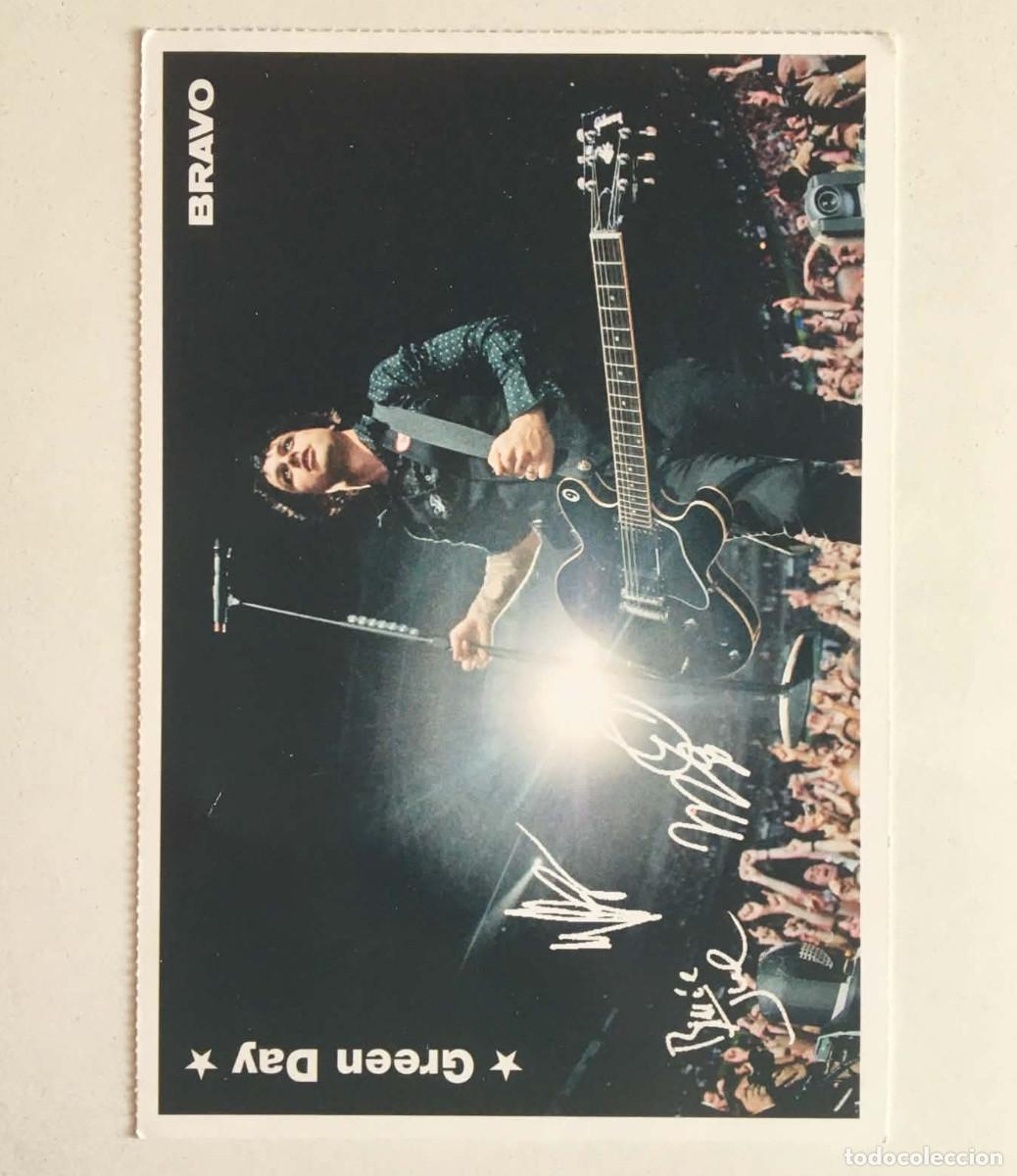 Fotos de Cantantes: Green Day Billie Joe Armstrong / Sido Double-Sided Collectible Card Bravo Germany 2007 Music