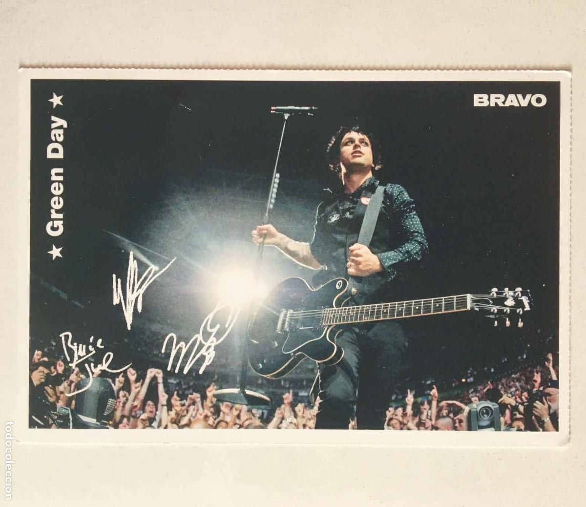 Photos of Singers: Green Day Billie Joe Armstrong / Sido Double-Sided Collectible Card Bravo Germany 2007 Music