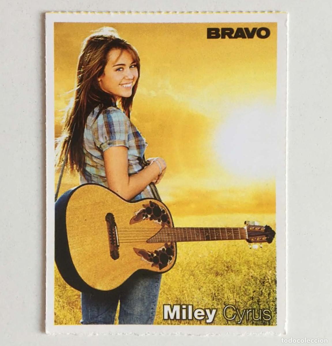 Fotos de Cantantes: Miley Cyrus Hannah Montana / Wentworth Miller Prison Break Collectible Card Bravo Germany 2009 Music