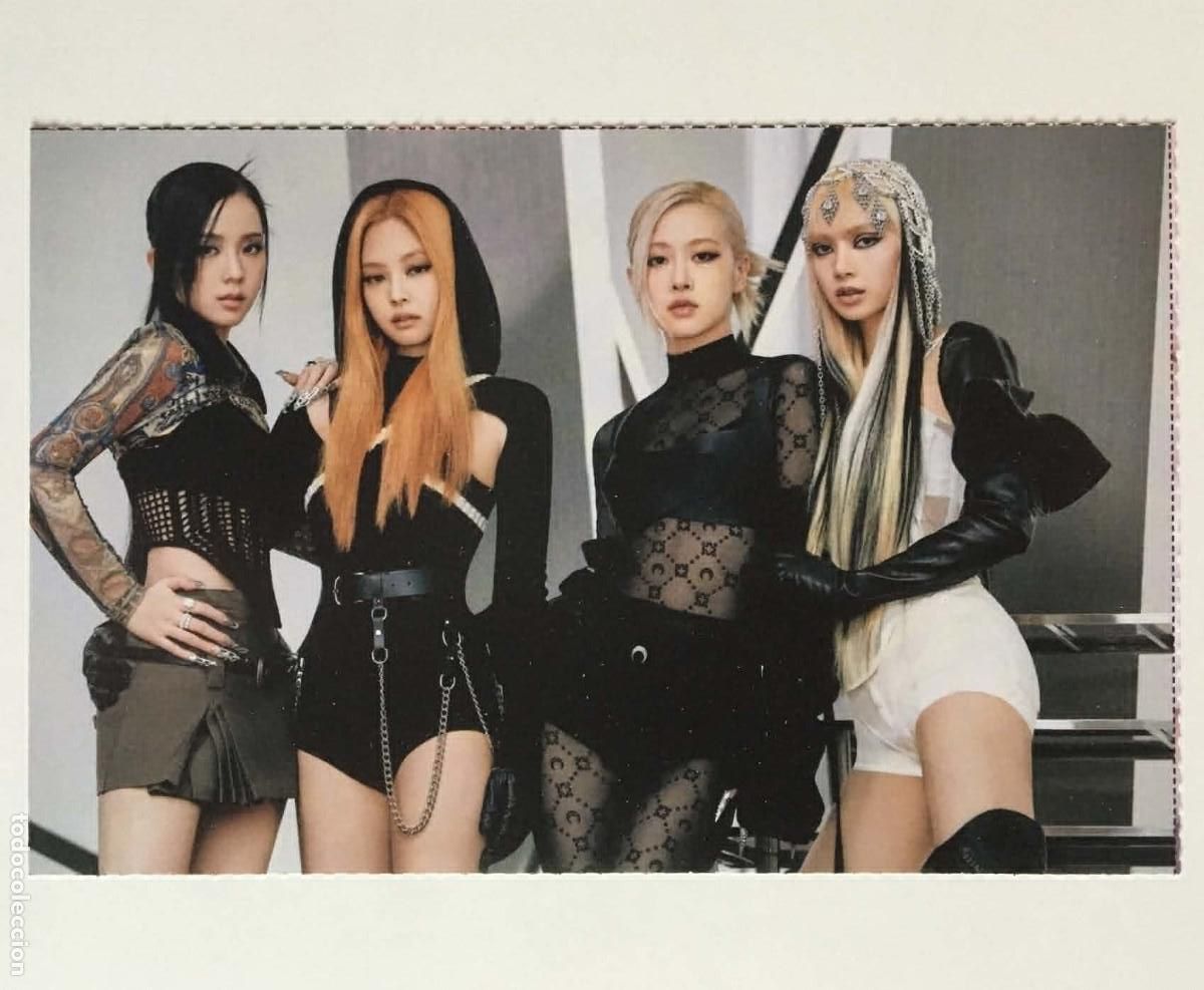 Fotos de Cantores: Blackpink Pink Born Pink Era Collectible Card YouStar Magazine France 2022 Music K-Pop