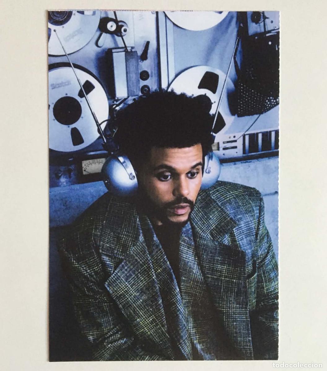 Fotos de Cantores: The Weeknd Abel Tesfaye Retro-Synth Era Postcard Dream'up Magazine France 2023 Music