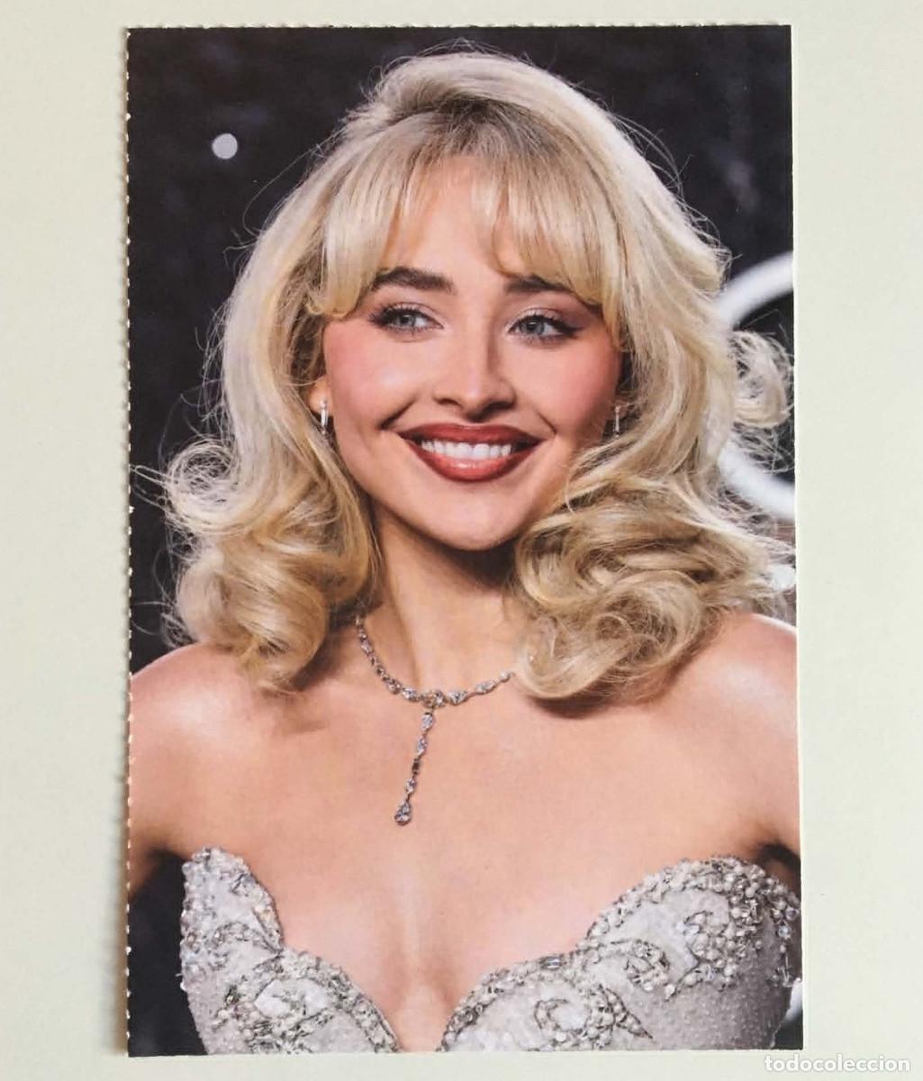 Fotos de Cantores: Sabrina Carpenter MTV VMAs 2024 Hollywood Glamour Postcard YouStar Magazine France Music