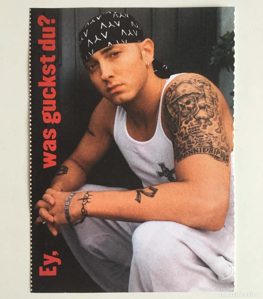 Photos de Chanteurs et Chanteuses: Eminem Collectible Postcard Yam! Magazine Germany c. 2002 Music Rap Hip-Hop