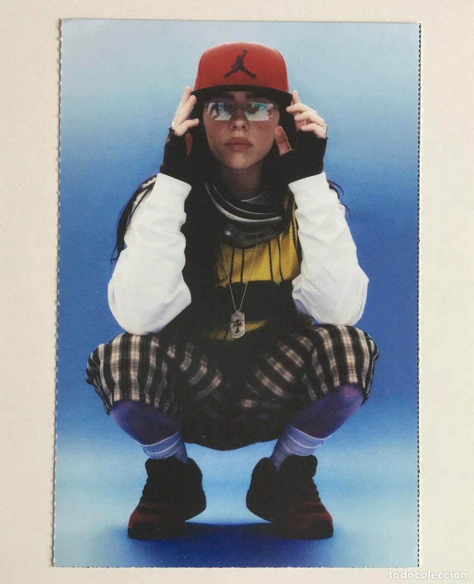 Fotos de Cantantes: Billie Eilish Collectible Card Starlight Magazine France Grunge Hip-Hop Style Music