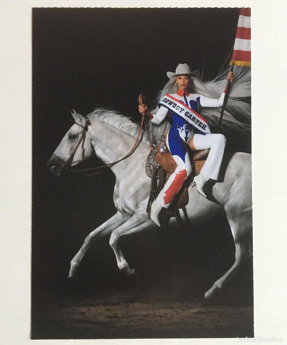 Fotos de Cantores: Beyonc&eacute; Cowboy Carter Collectible Postcard YouStar Magazine France 2024 Music