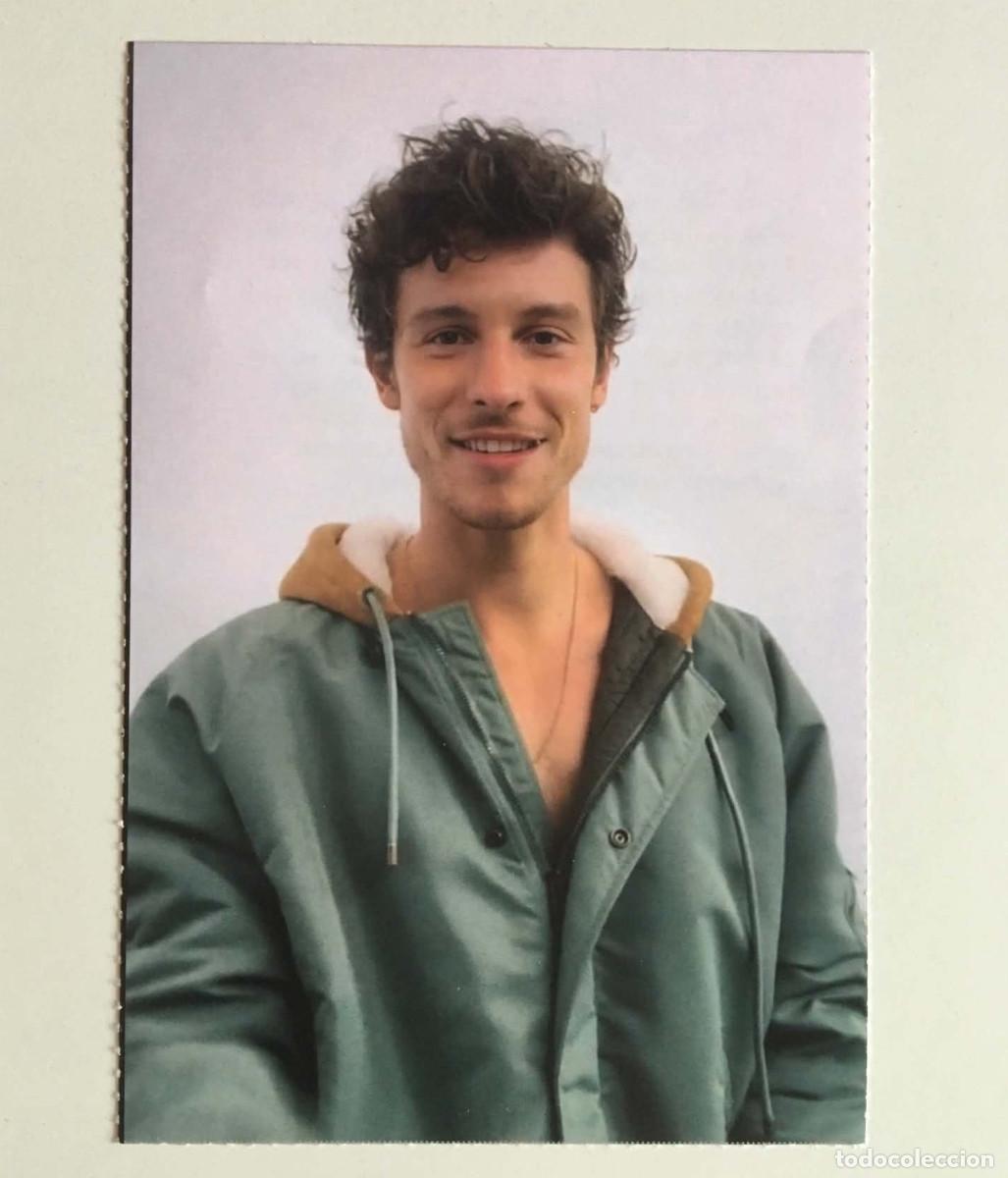 Fotos de Cantantes: Shawn Mendes Green Jacket Collectible Card - Dream'up Magazine France Music