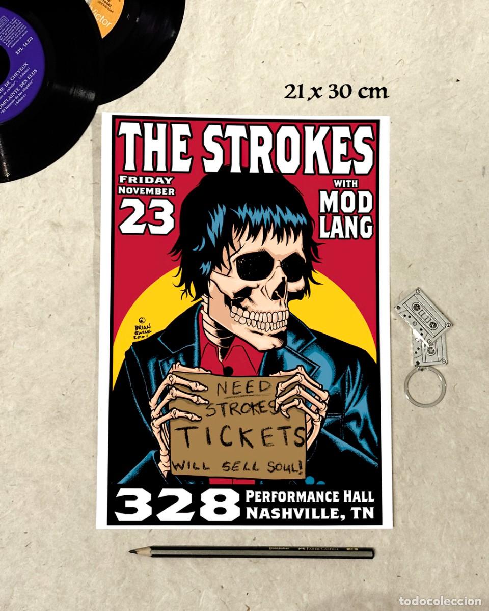 Fotos de Cantantes: The Strokes with Mod Lang - Reproducci&oacute;n P&oacute;ster 21x30