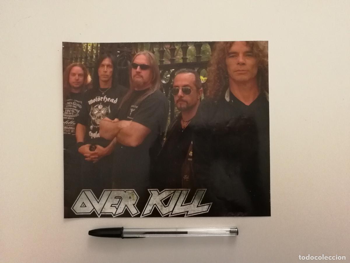 Fotos de Cantantes: ANUNCIO ACARTONADO - OVERKILL - IRONBOUND - THRASH METAL - PUBLICIDAD