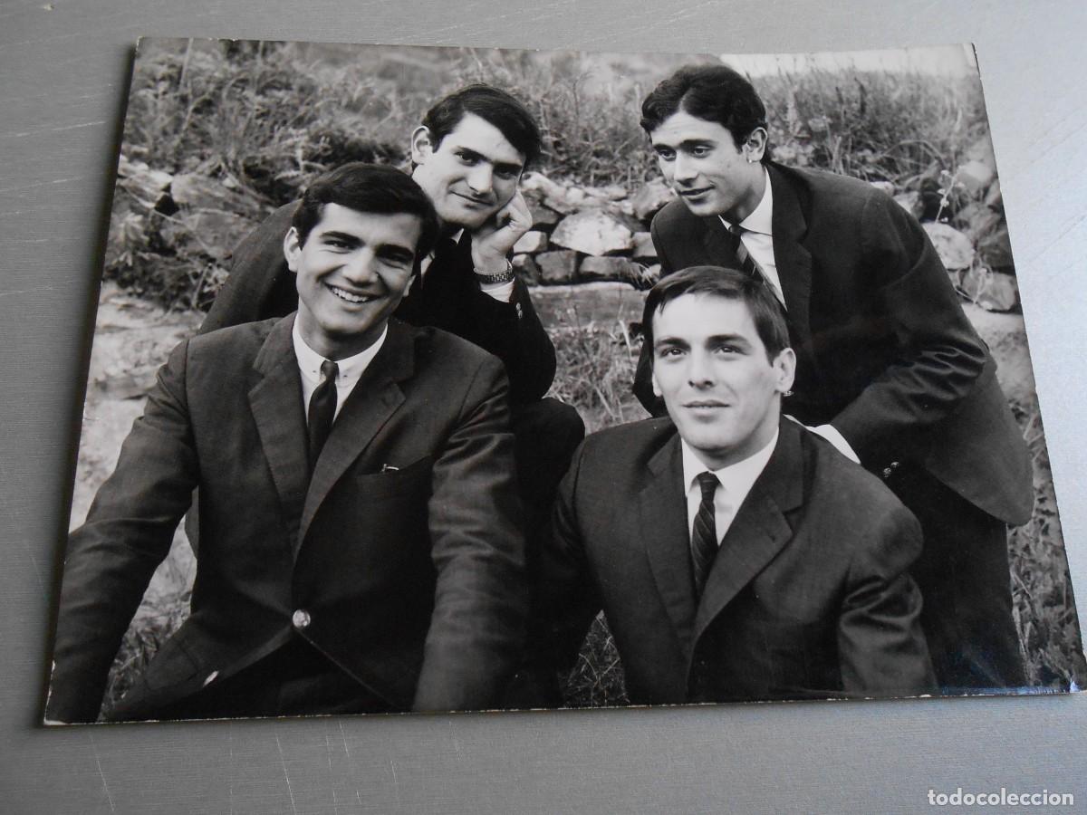 Fotos von Musikern: FOTO de - LOS GATOS NEGROS - de 24 x 18 cms -